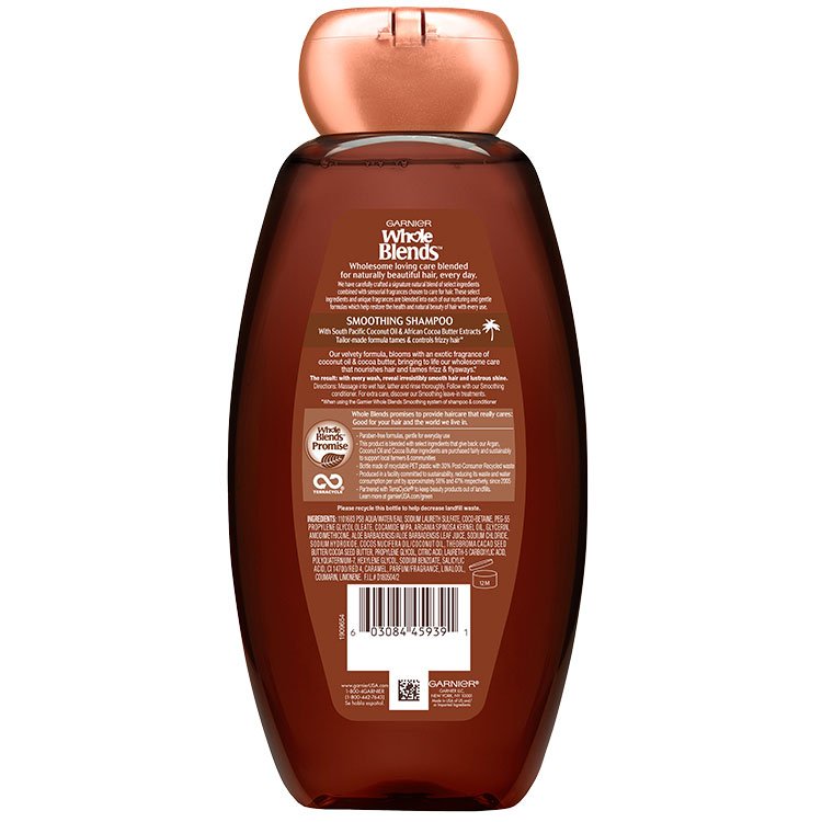 Whole Blends Coco Cocoa Shampoo 22 floz back